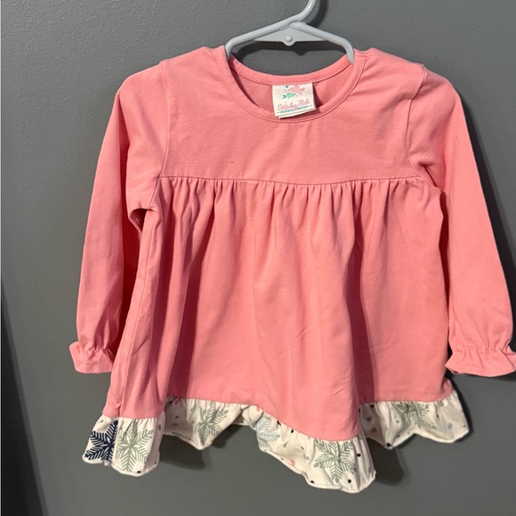 Pink Ruffle Blouse - Picture 1 of 2